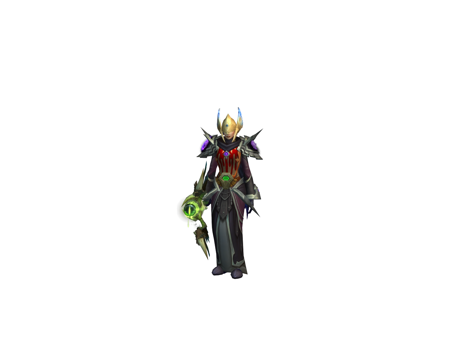 Coldinka 3D character render