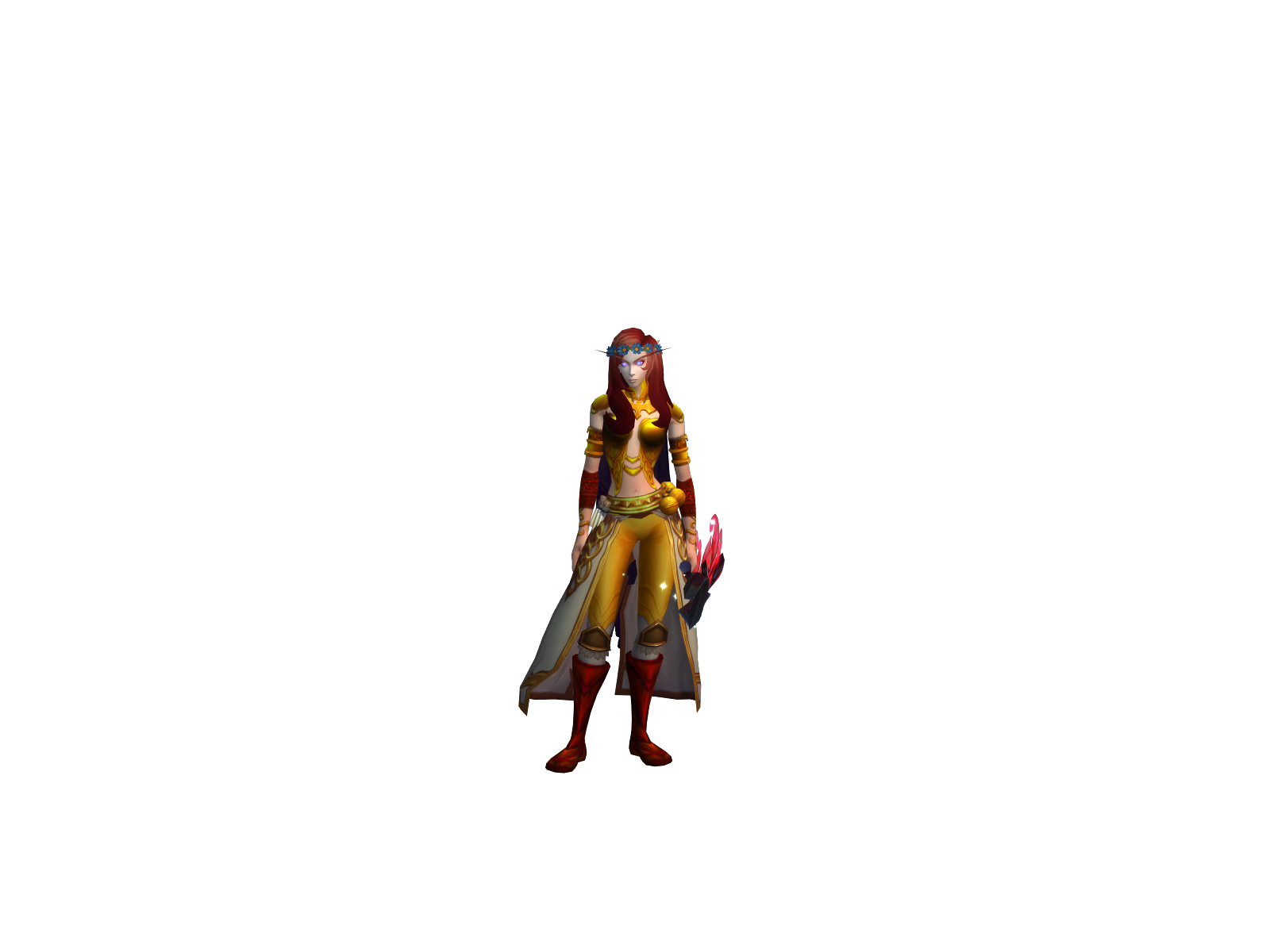 Adeleyn 3D character render