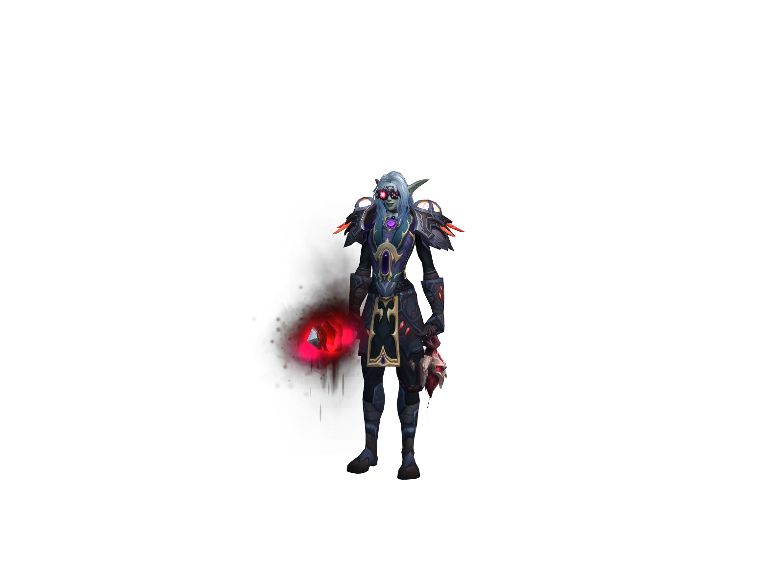 Ægirl 3D character render