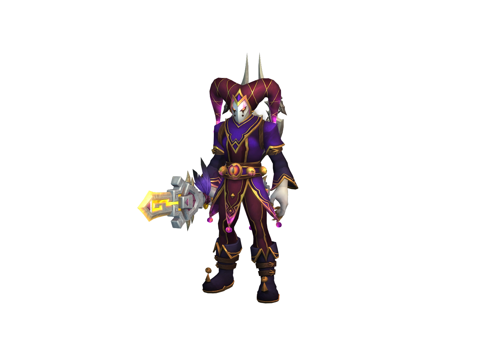 Demarok 3D character render