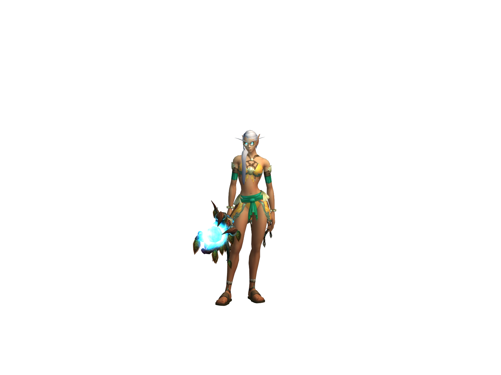 nuwa 3D character render