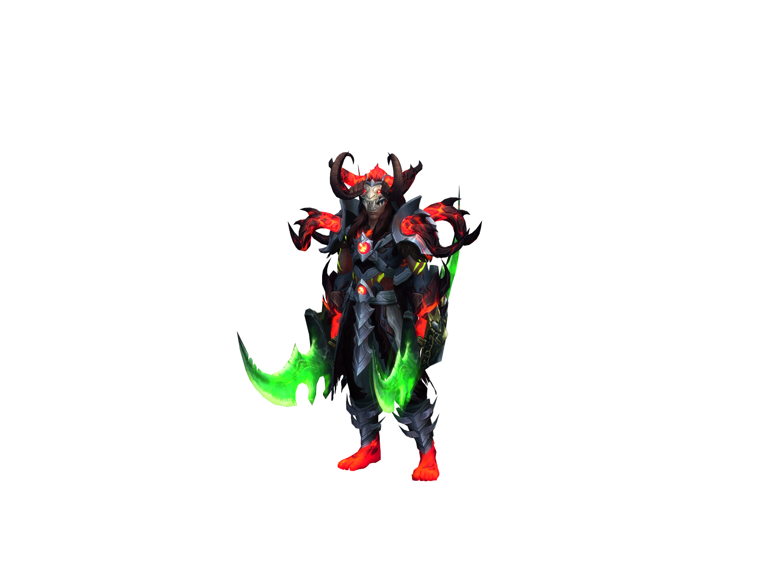 Demonpants 3D character render