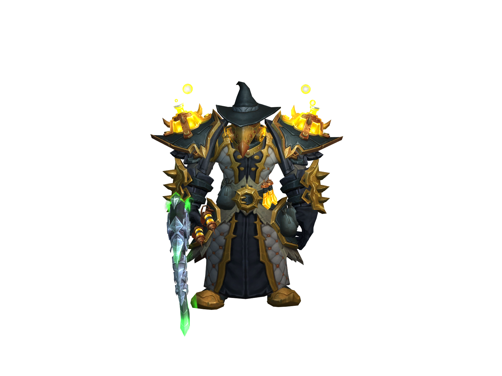 Braindrainer 3D character render