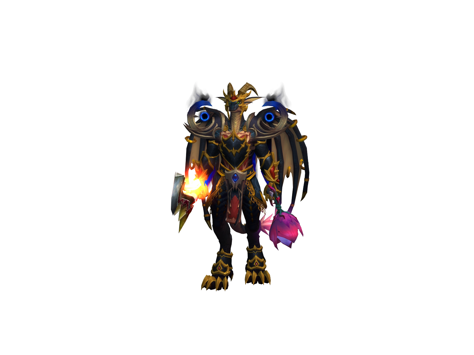 Dralzy 3D character render