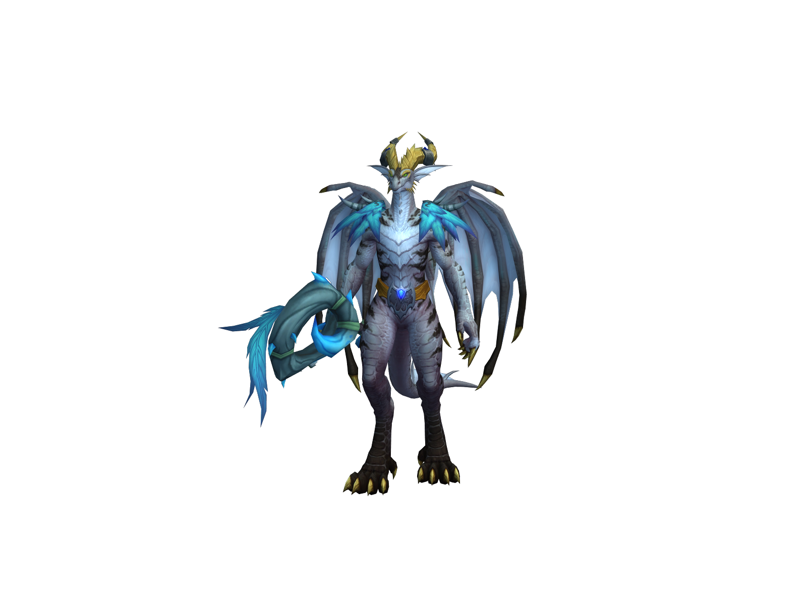 Dracarys 3D character render
