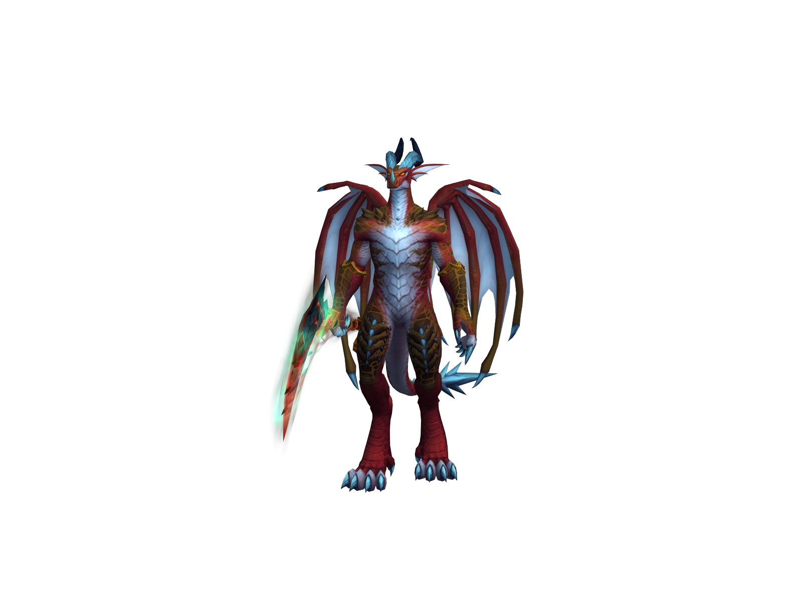 Python 3D character render