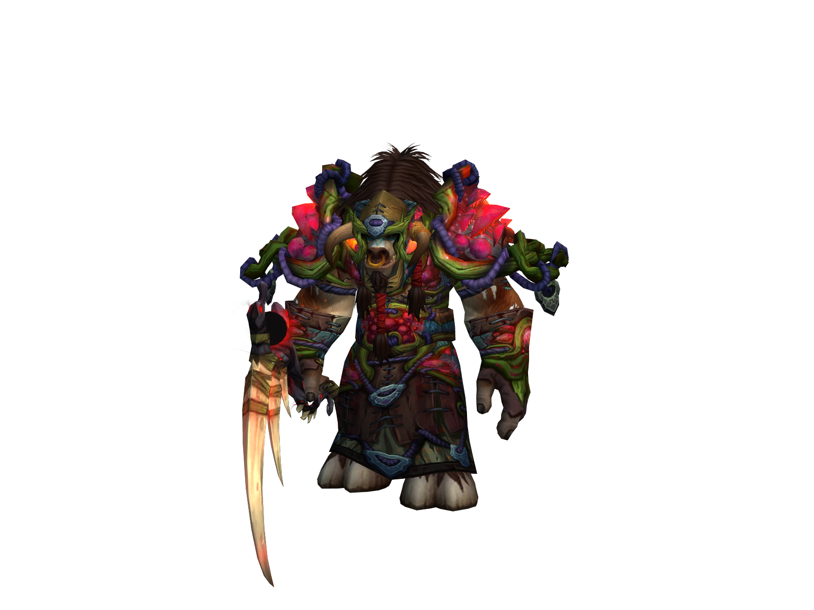Giny 3D character render