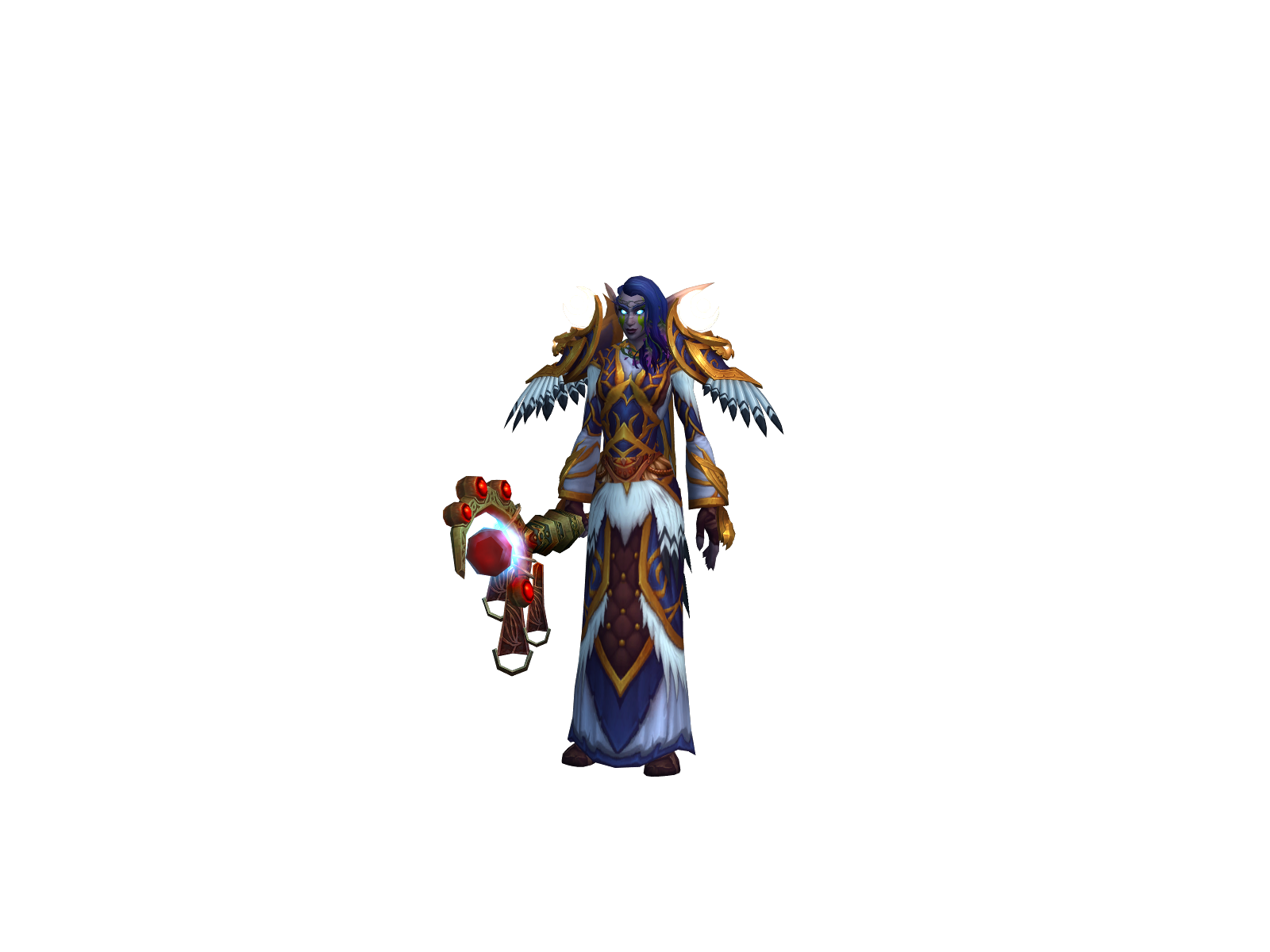 Angelusone 3D character render