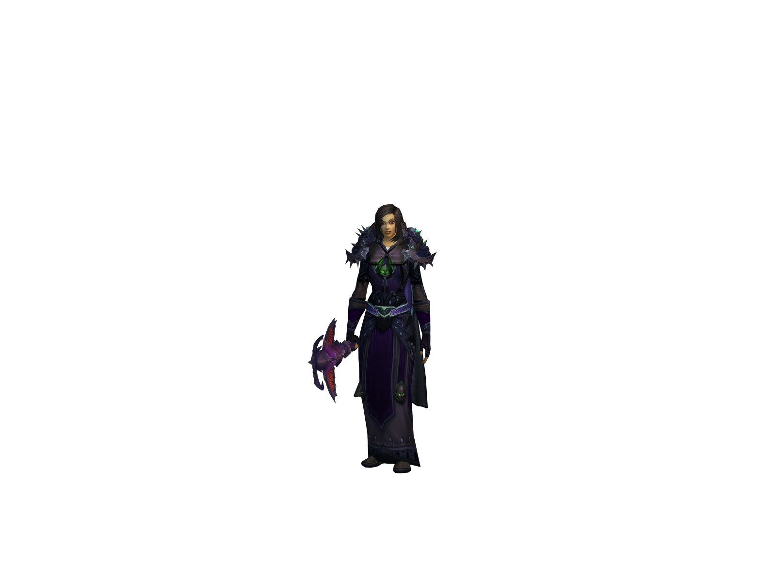 Troyana 3D character render