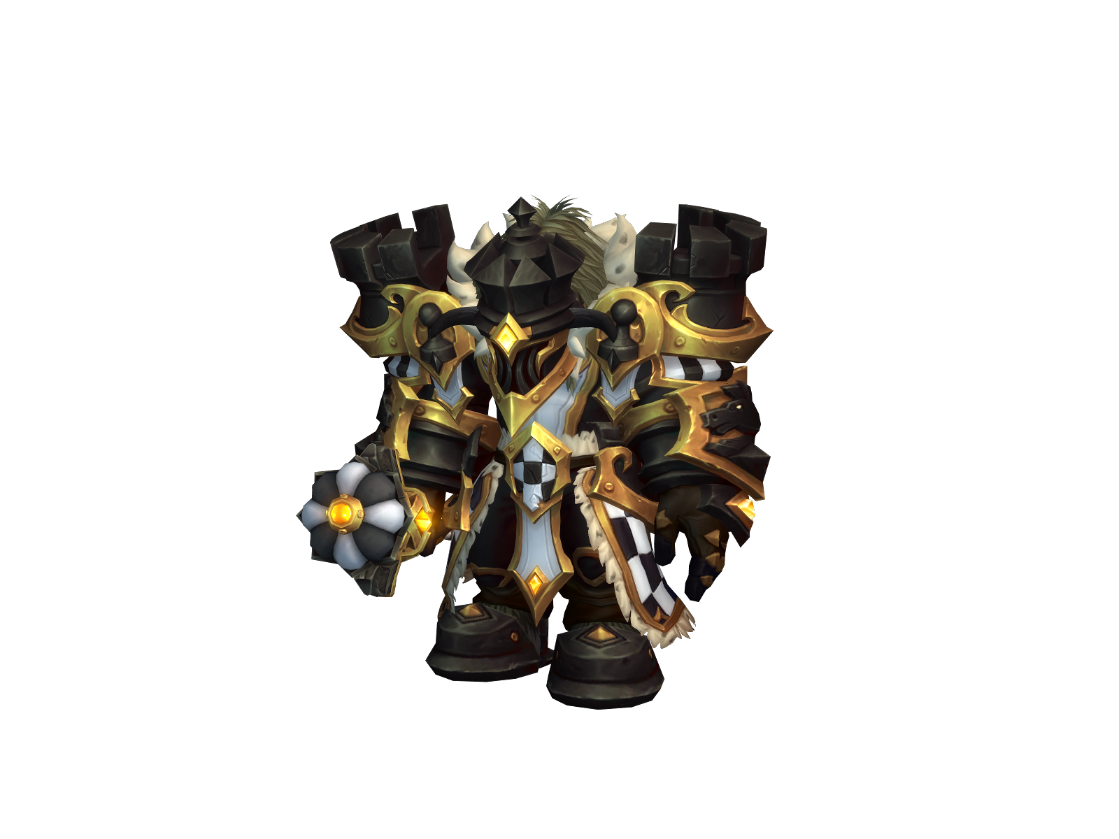 Minifleur 3D character render