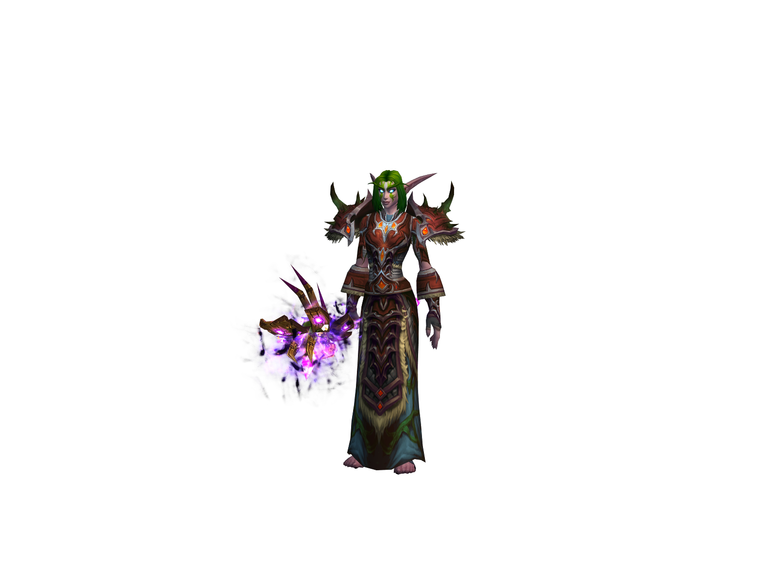 Fayk 3D character render