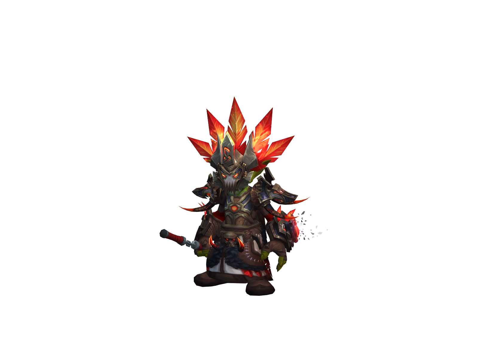 Ninjash 3D character render