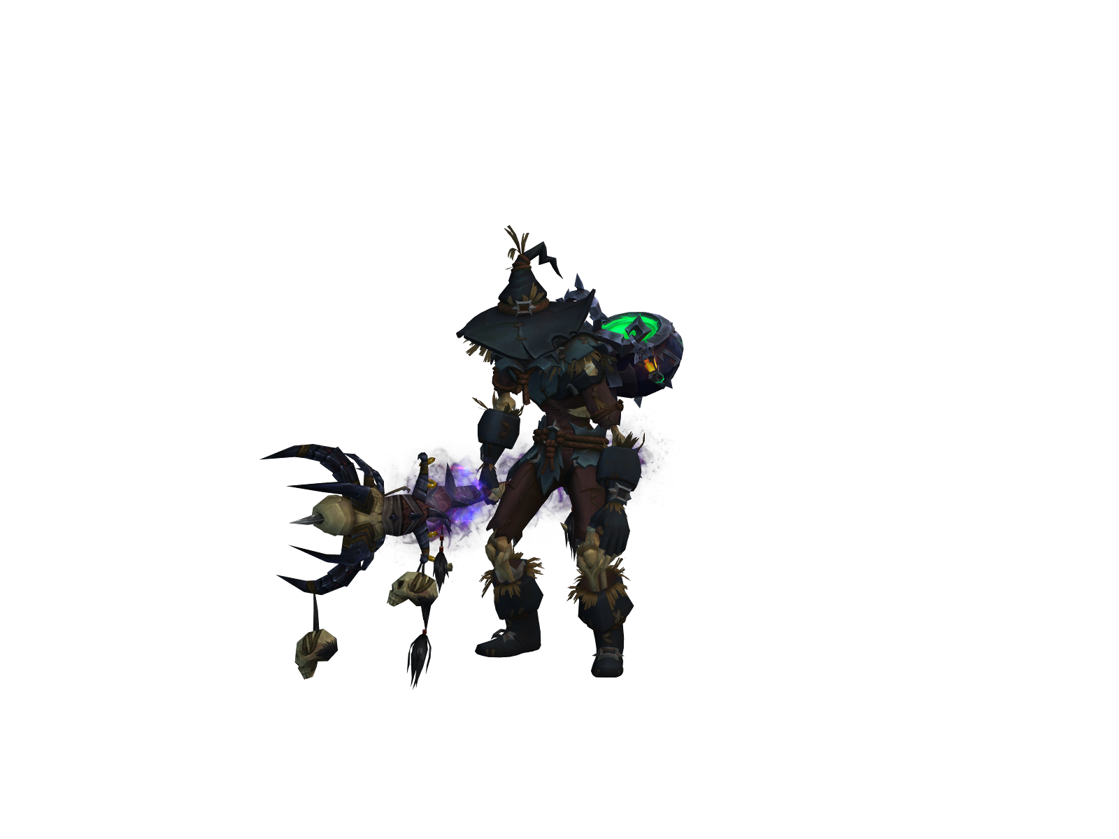 Vulgorm 3D character render