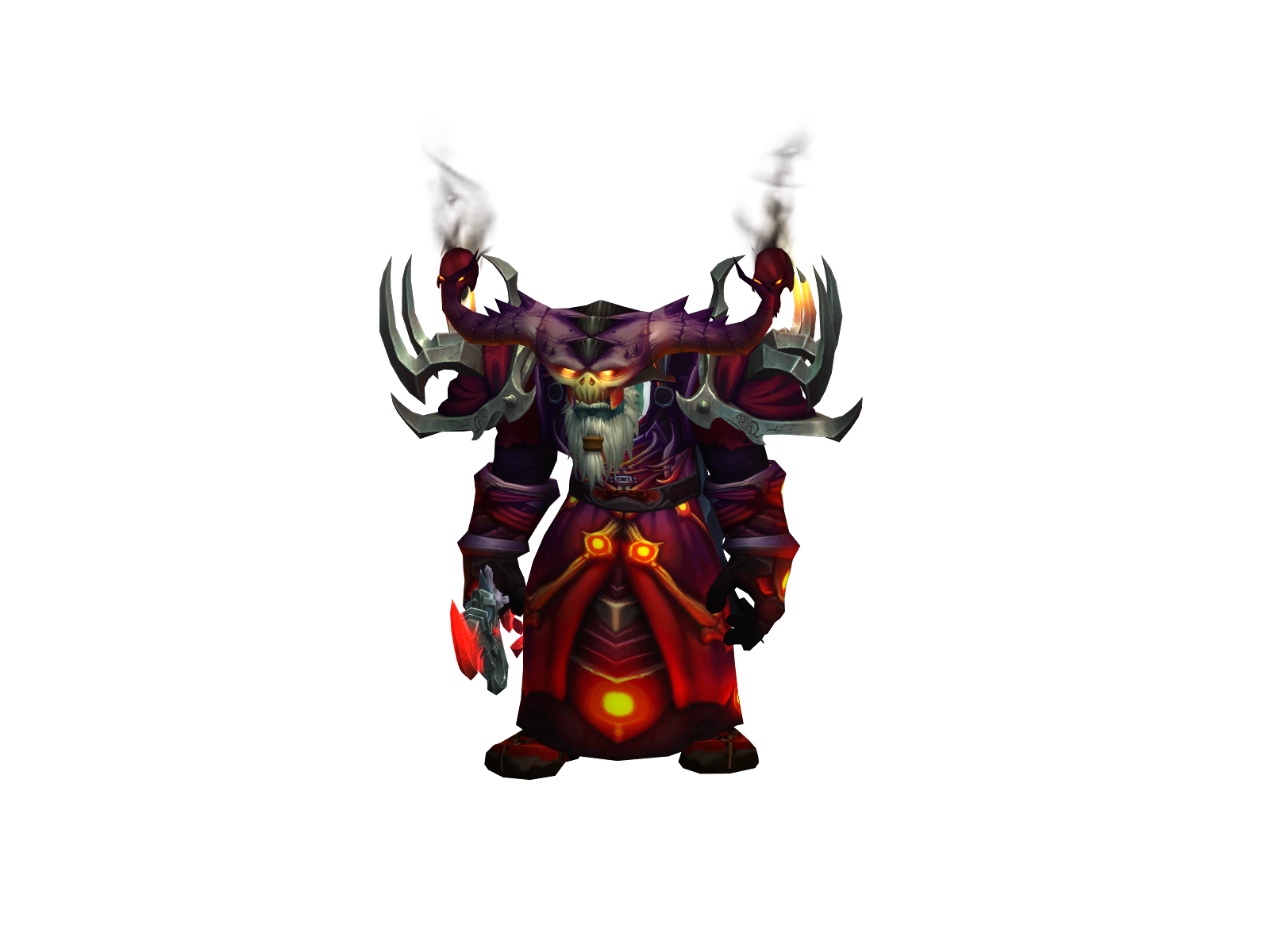 Cevérus 3D character render