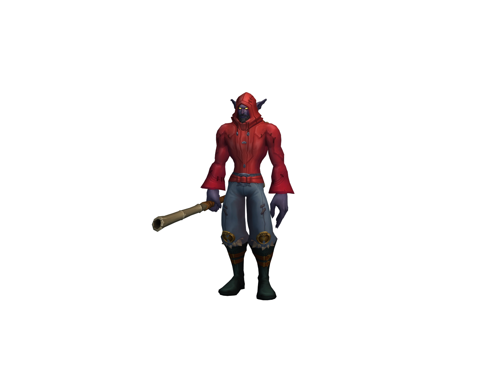 Flokito 3D character render
