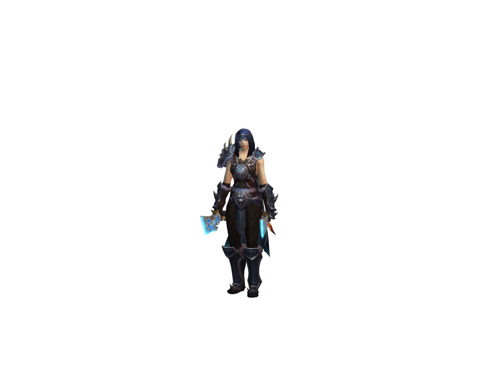 Héréglys 3D character render