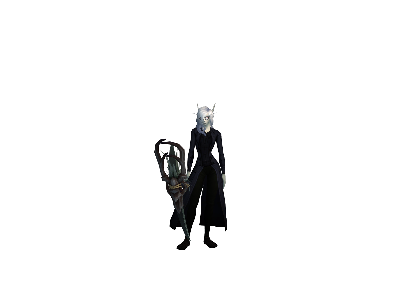 Alliyah 3D character render