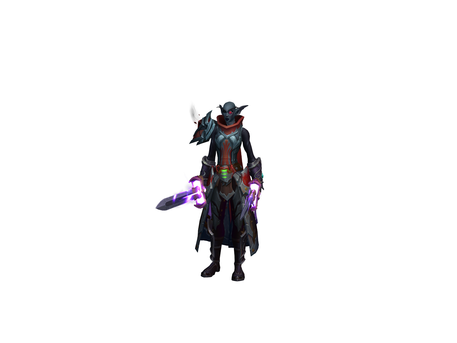 Aälia 3D character render