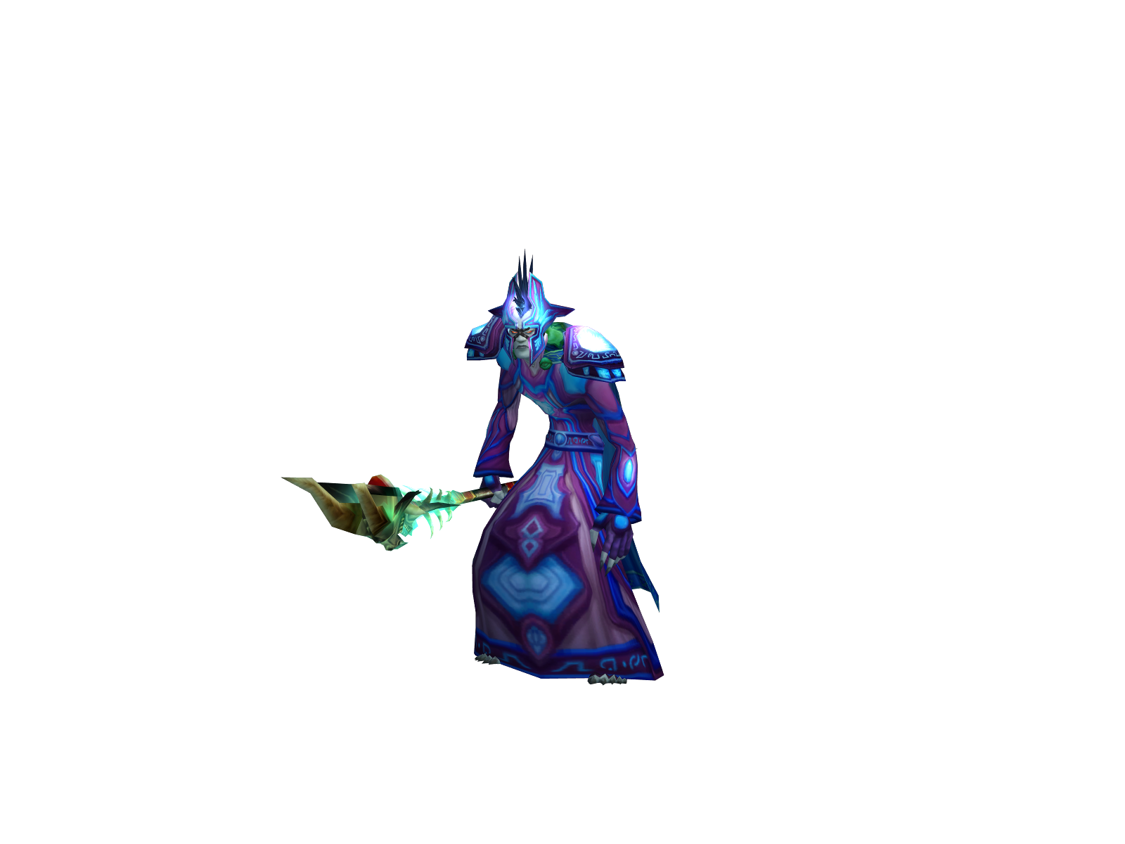 Thursaz 3D character render