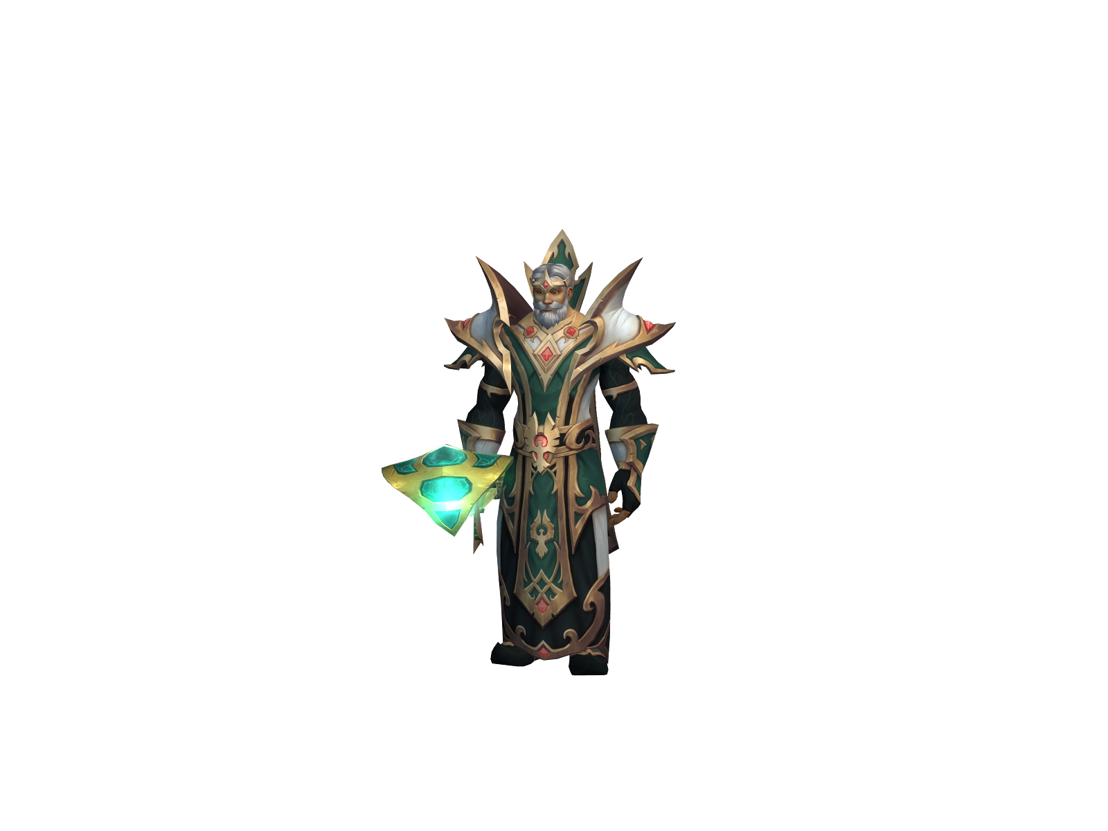 Hérézzar 3D character render