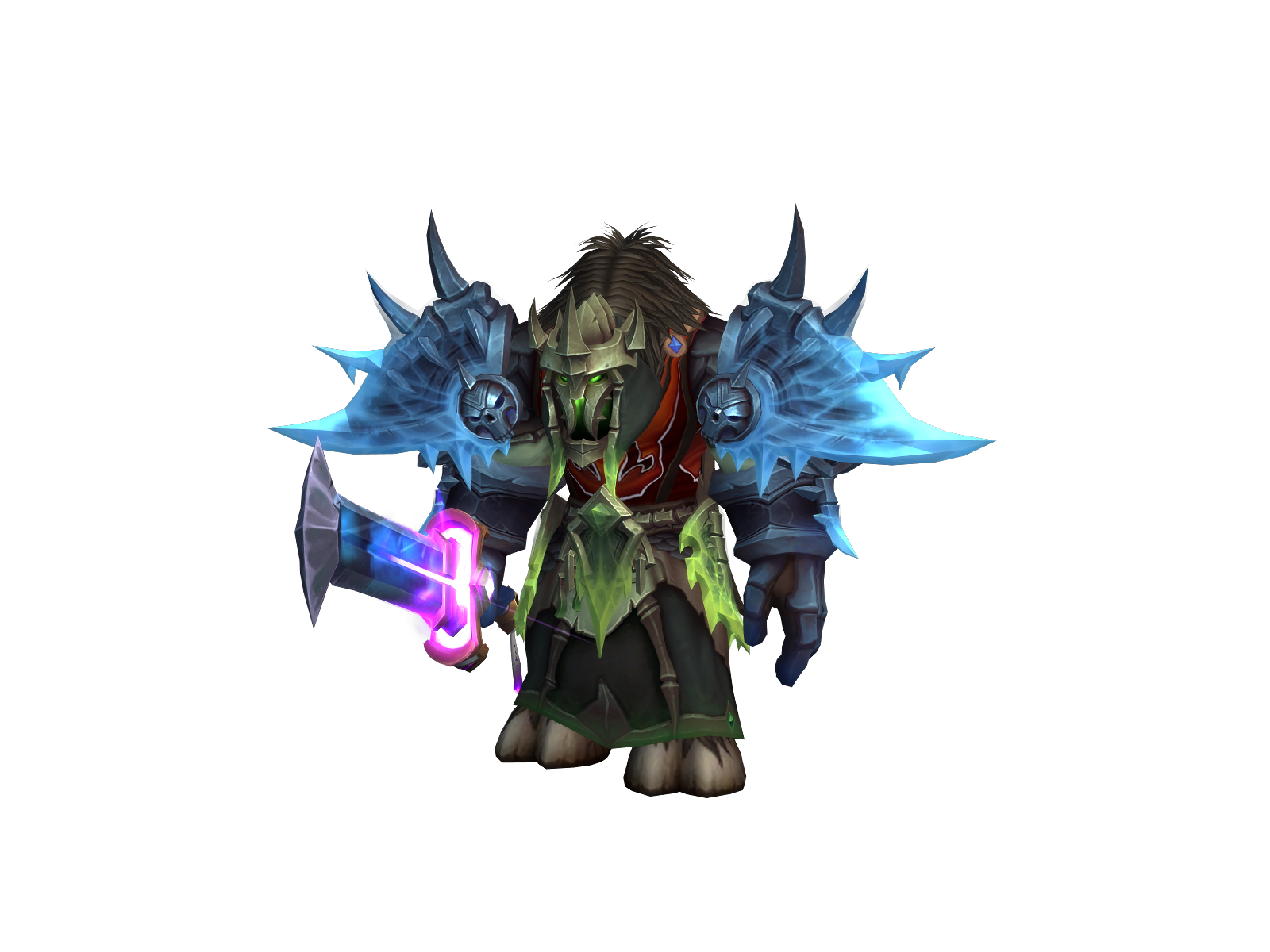 Maîtrnocte 3D character render