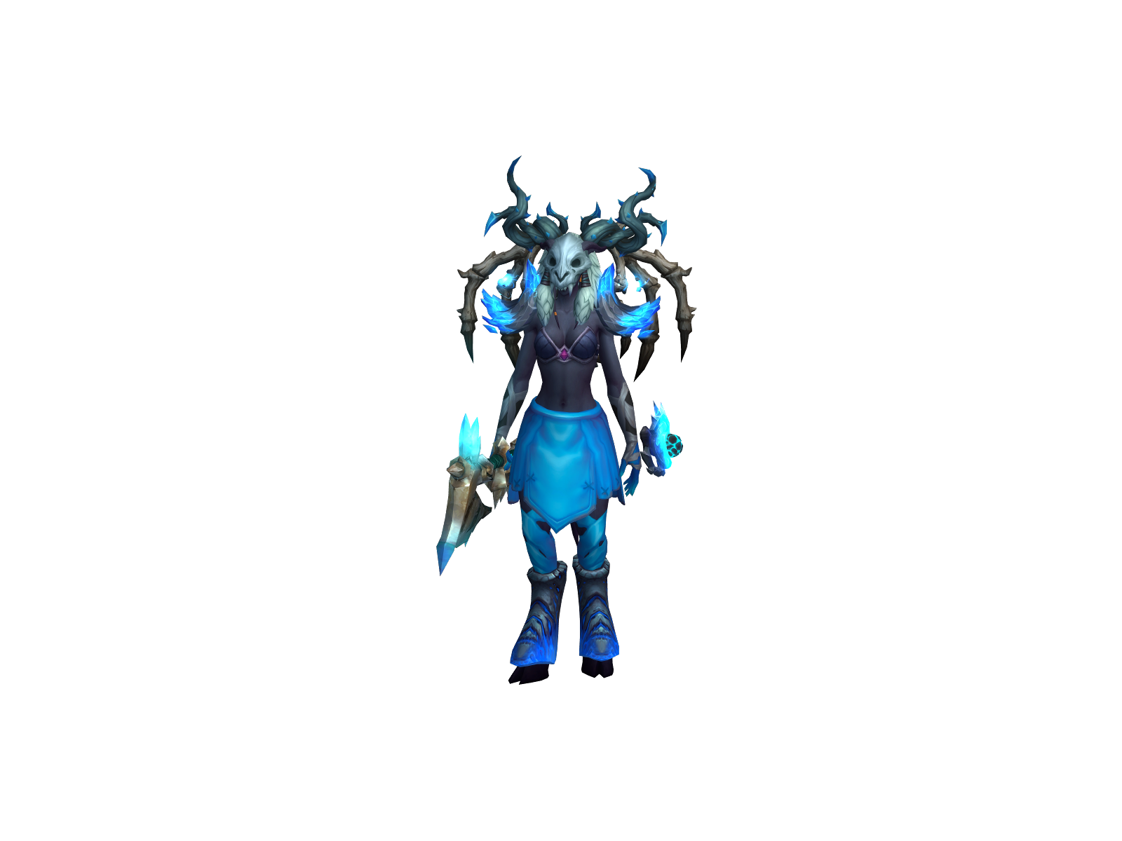Krïlun 3D character render