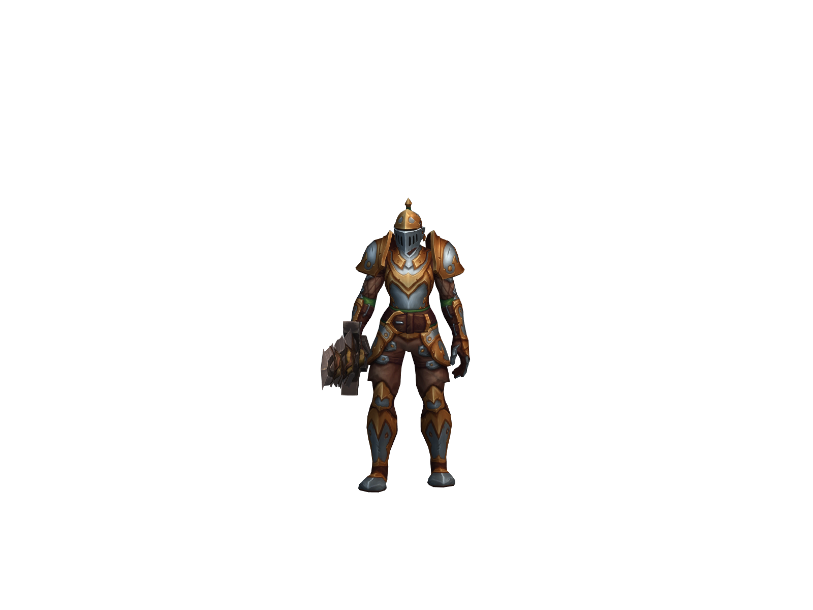 Morgana 3D character render