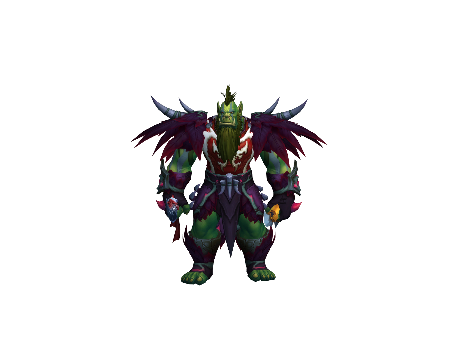 Spawnhunter 3D character render