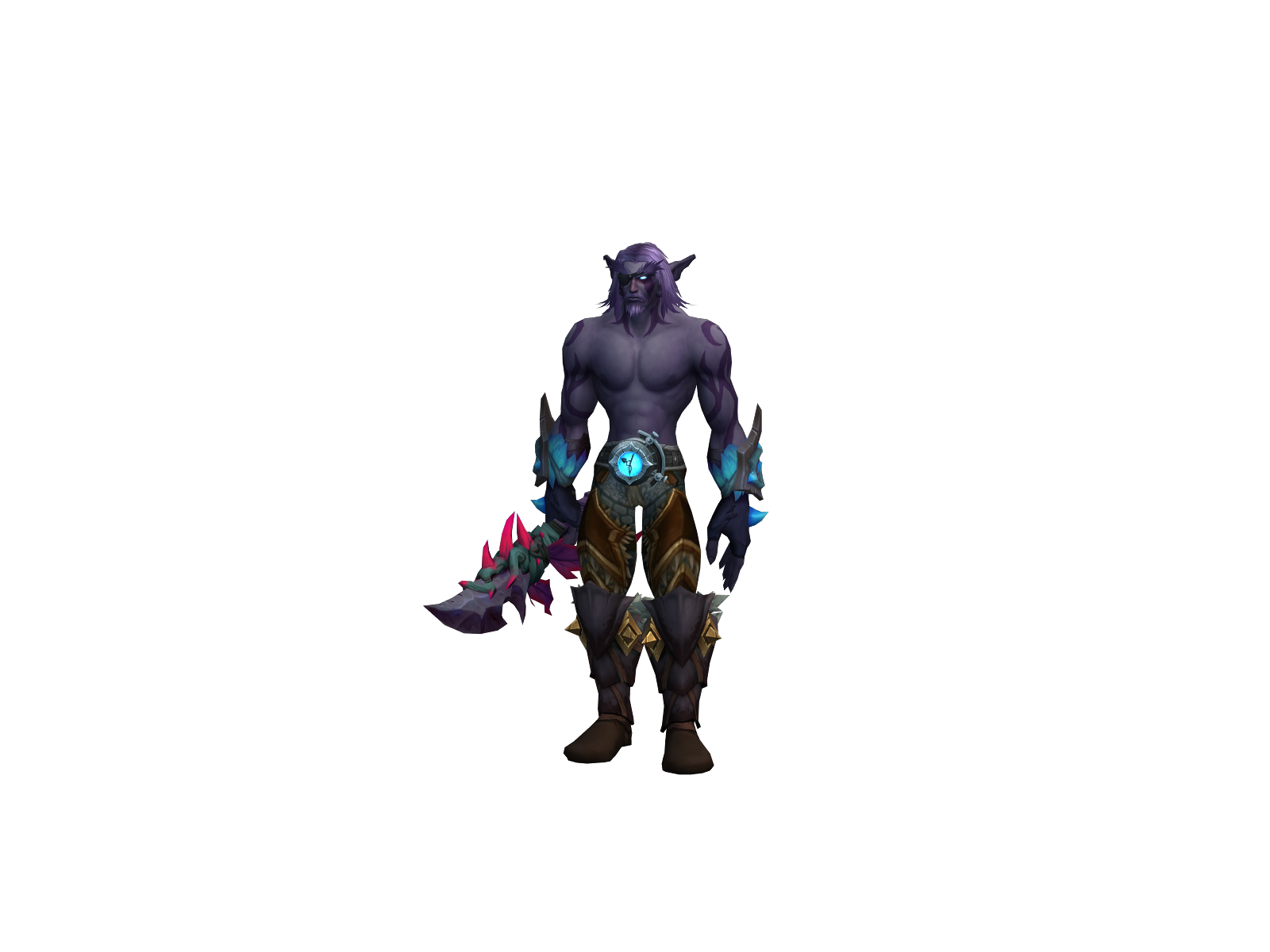 Azen 3D character render