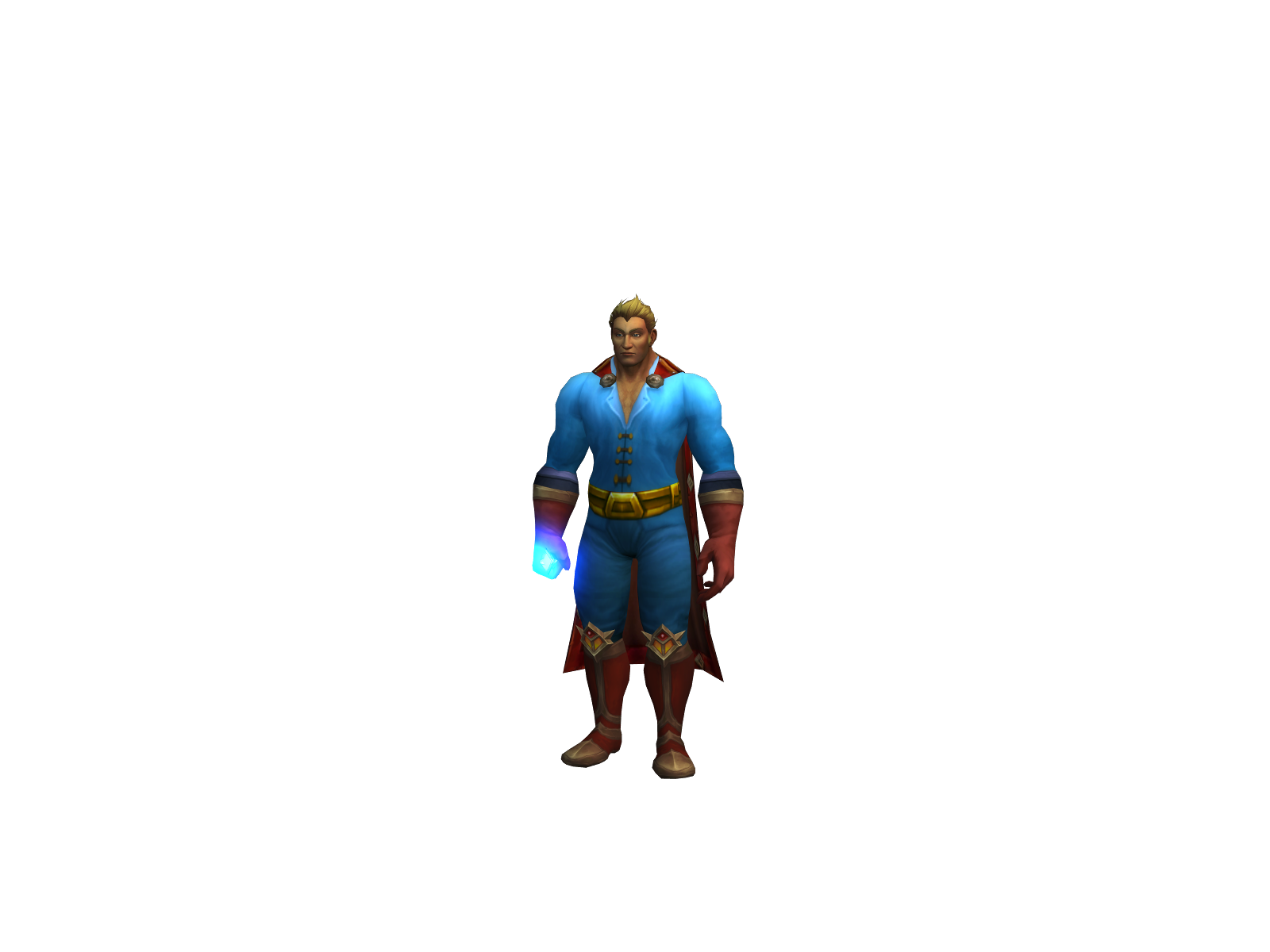 Protecteur 3D character render