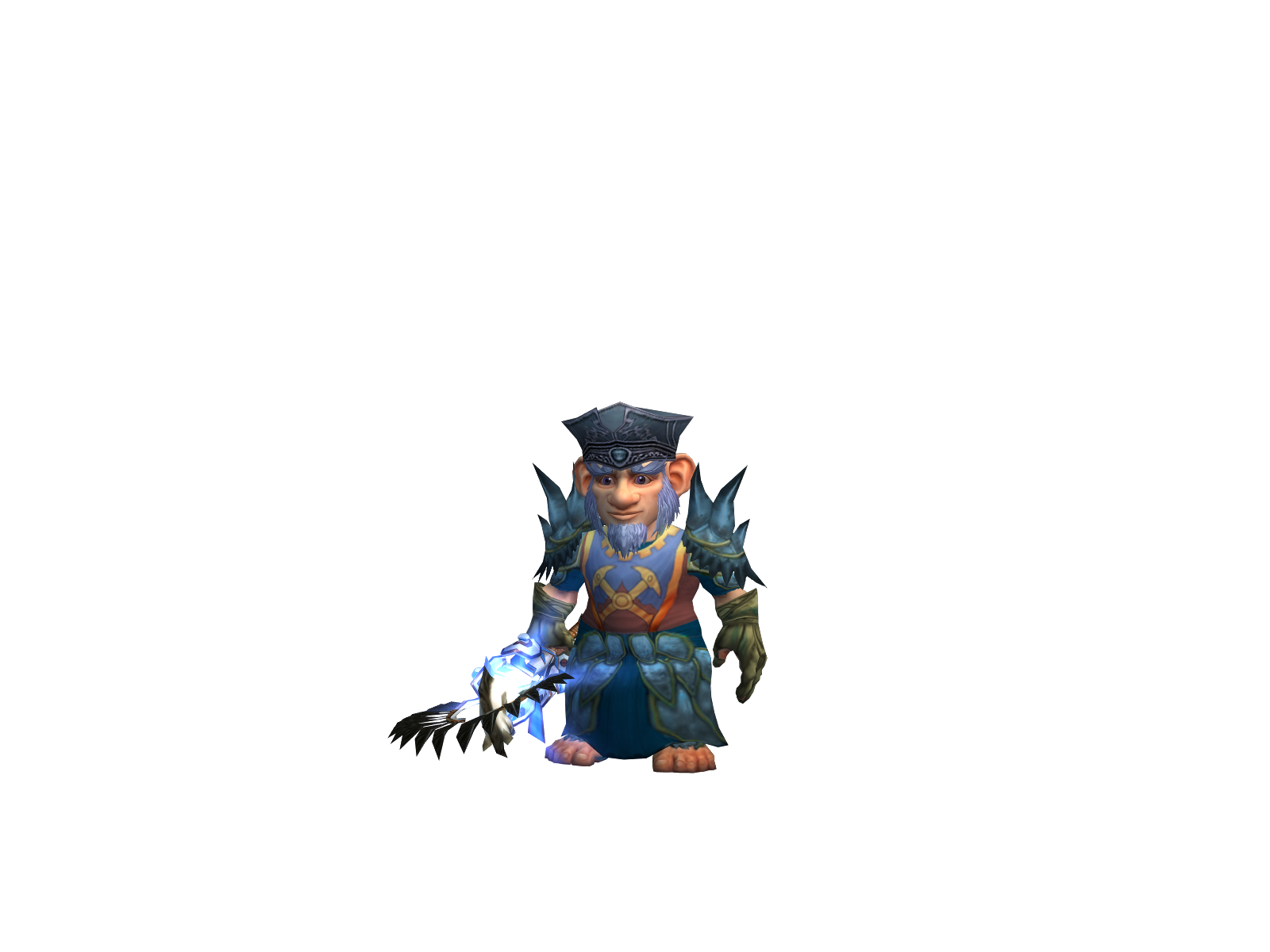 Gégon 3D character render