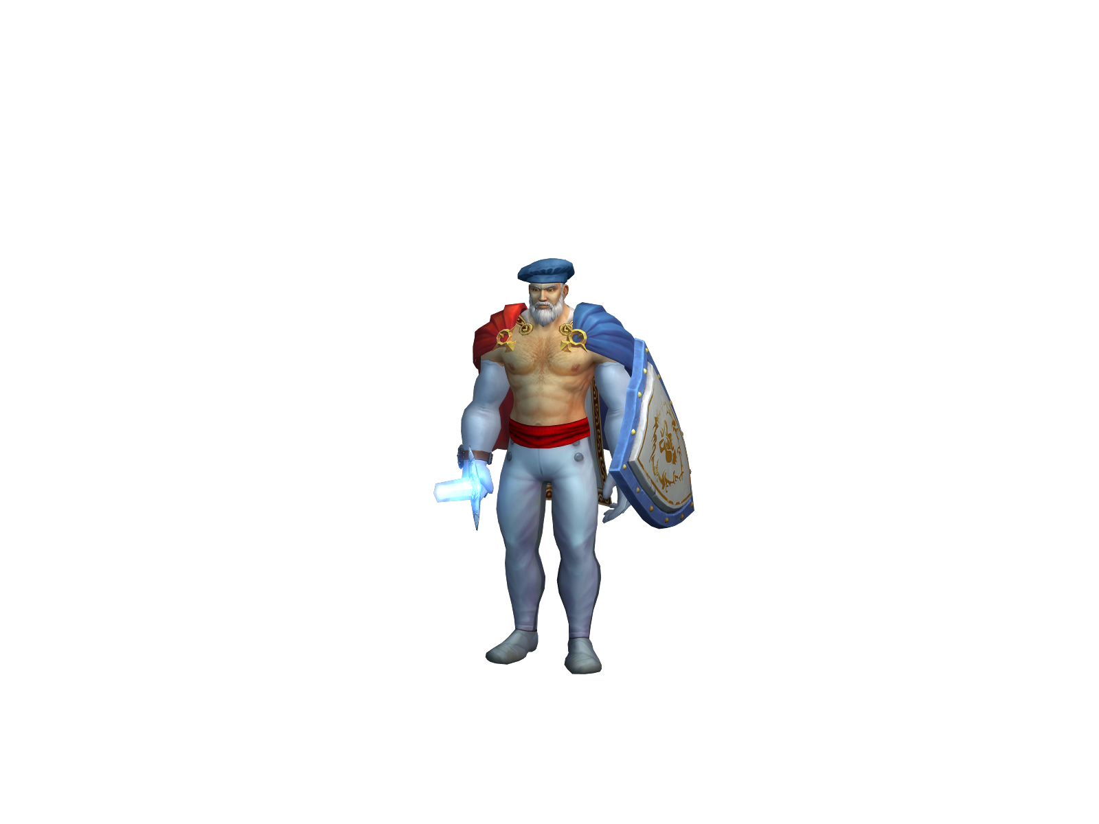 Michél 3D character render