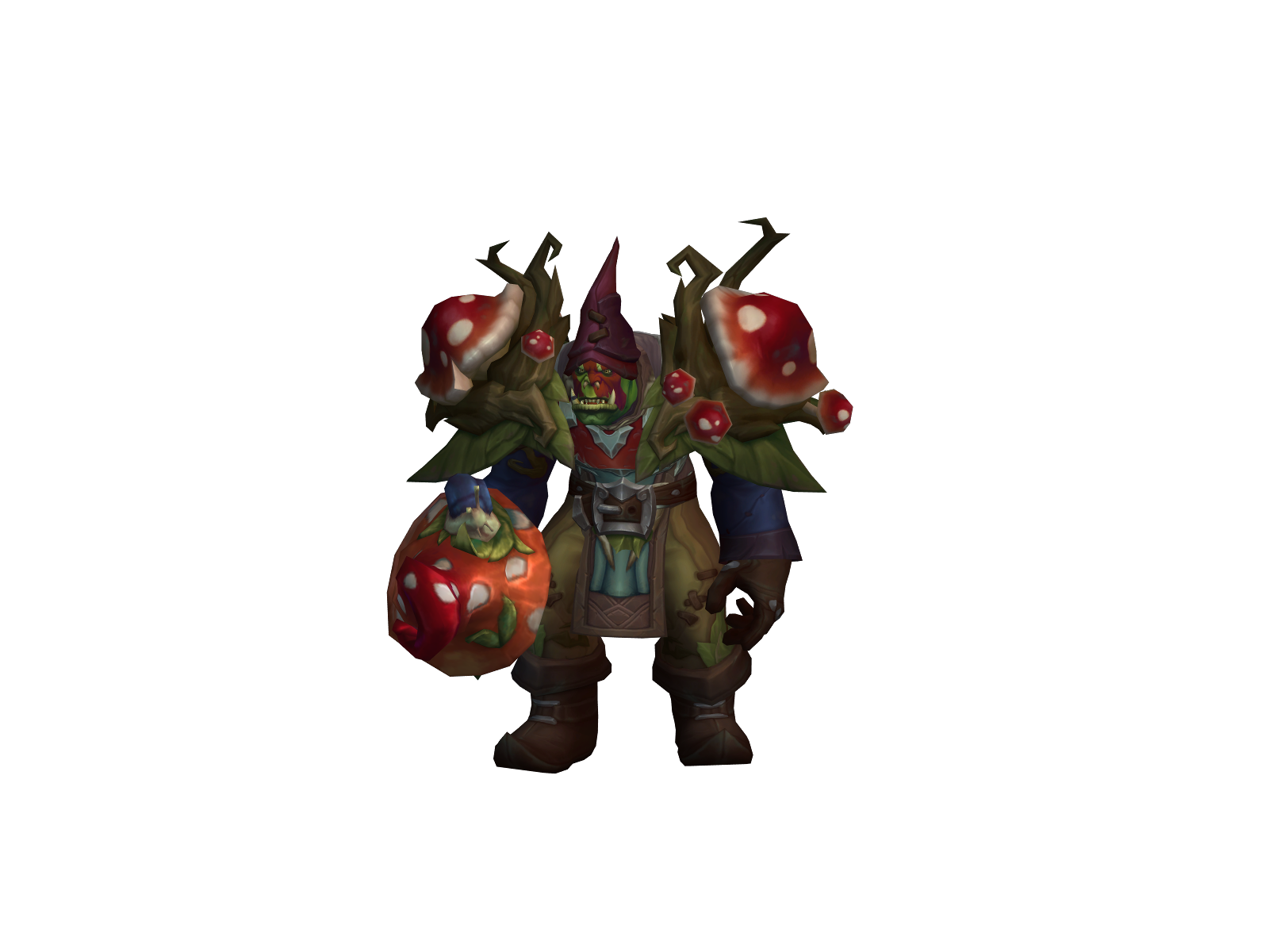 Urzum 3D character render