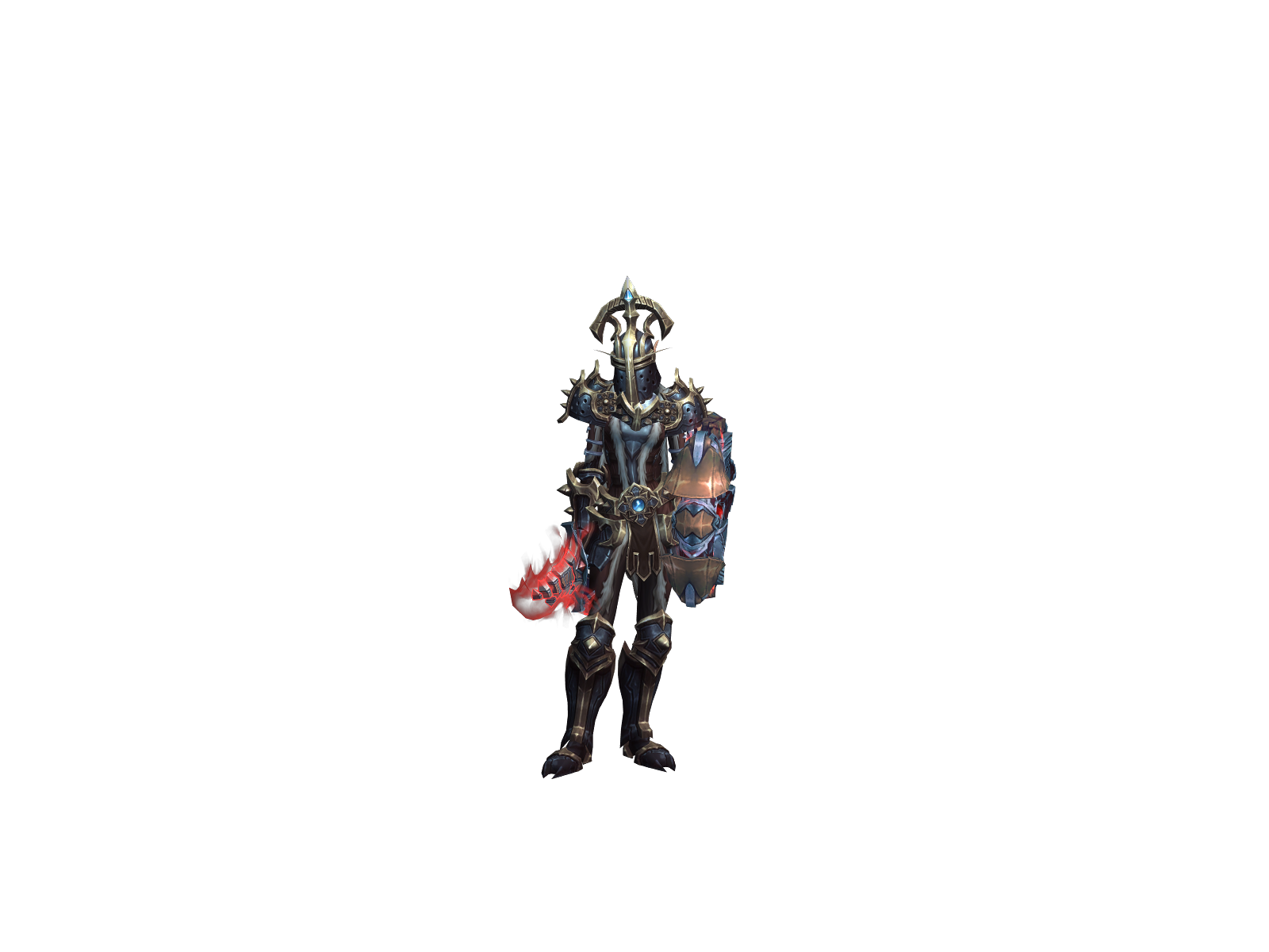 Rovell 3D character render