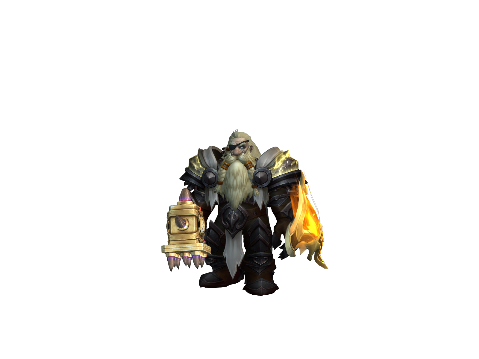 Kordun 3D character render