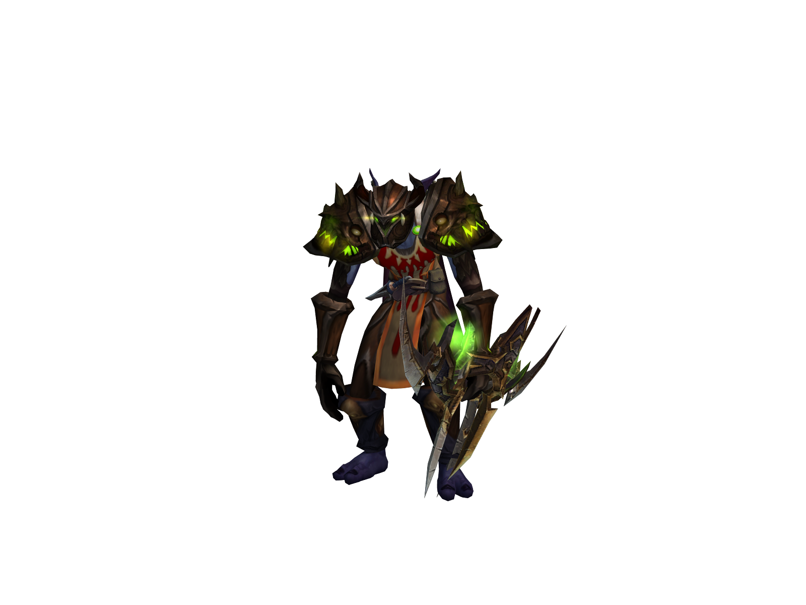 Vrolling 3D character render