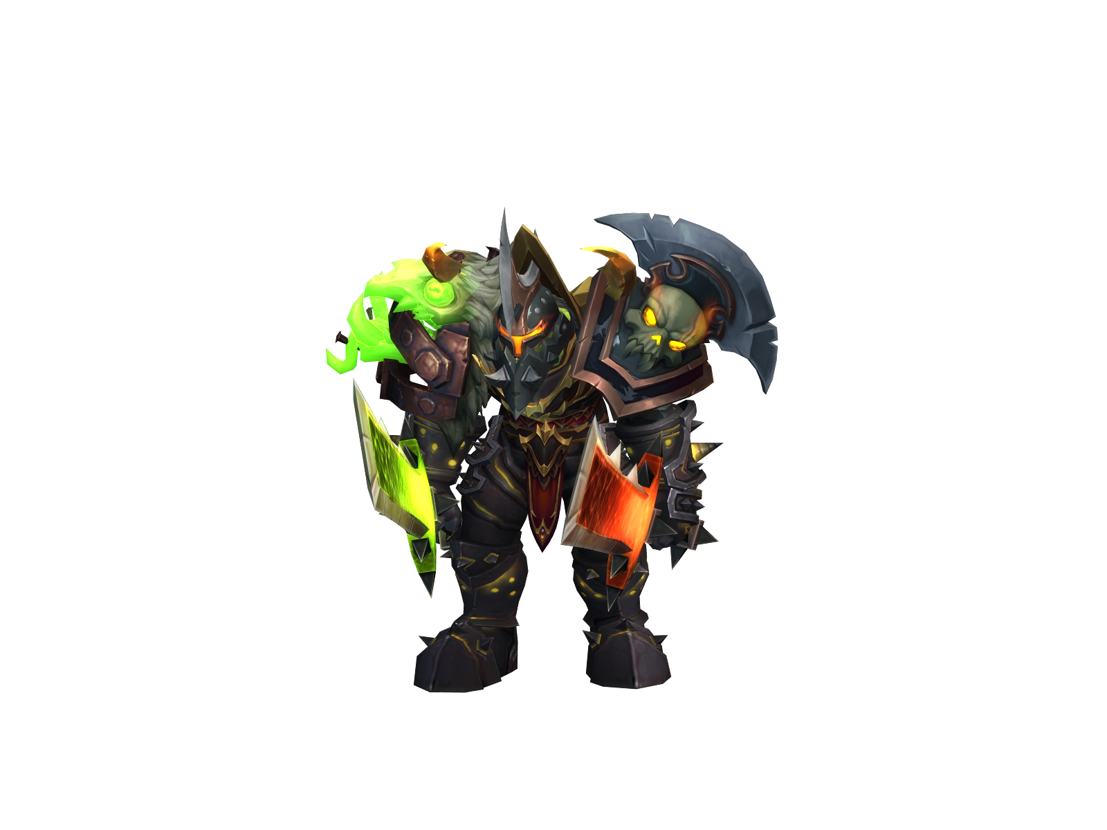 Hekety 3D character render