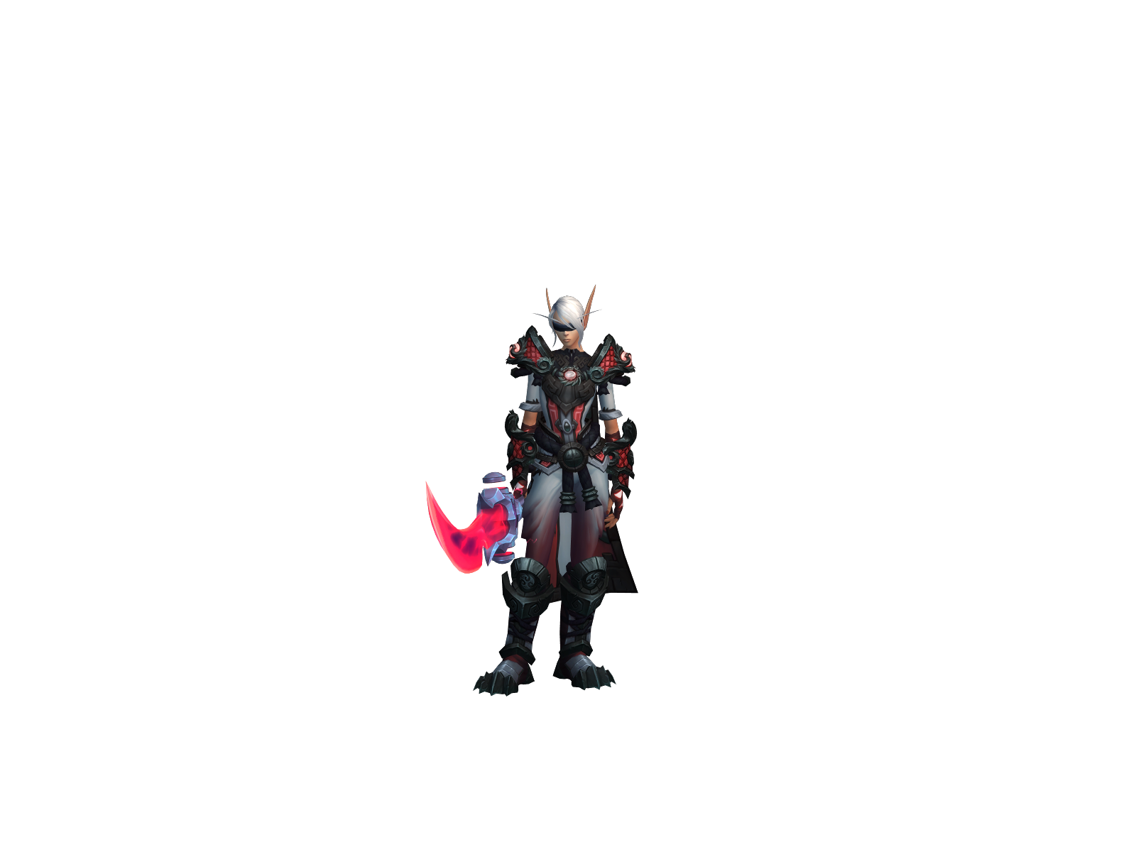 Xaclita 3D character render