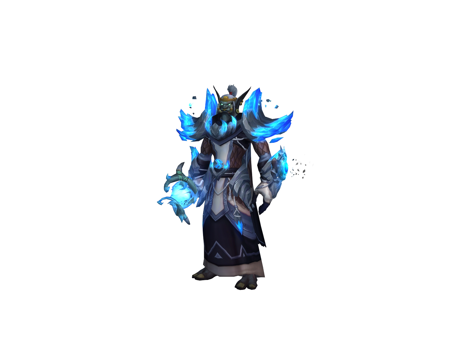 Olorin 3D character render