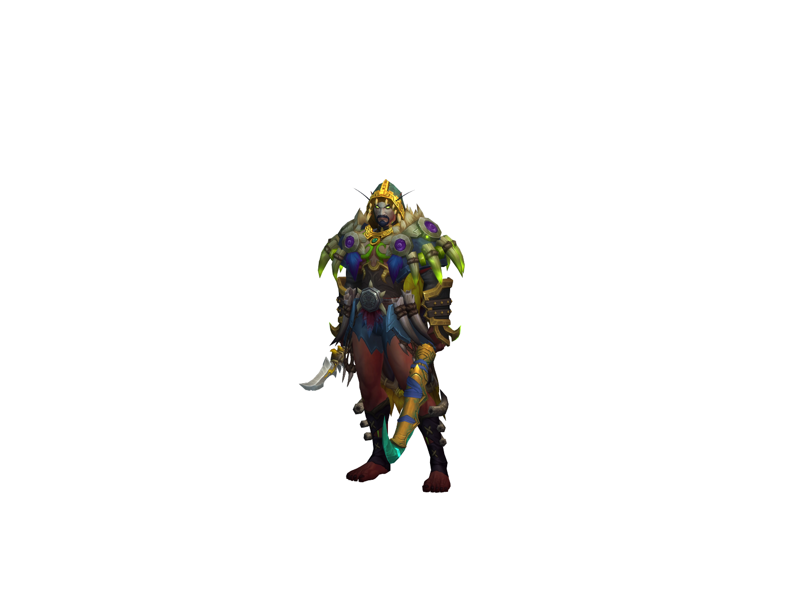 Chichulyn 3D character render