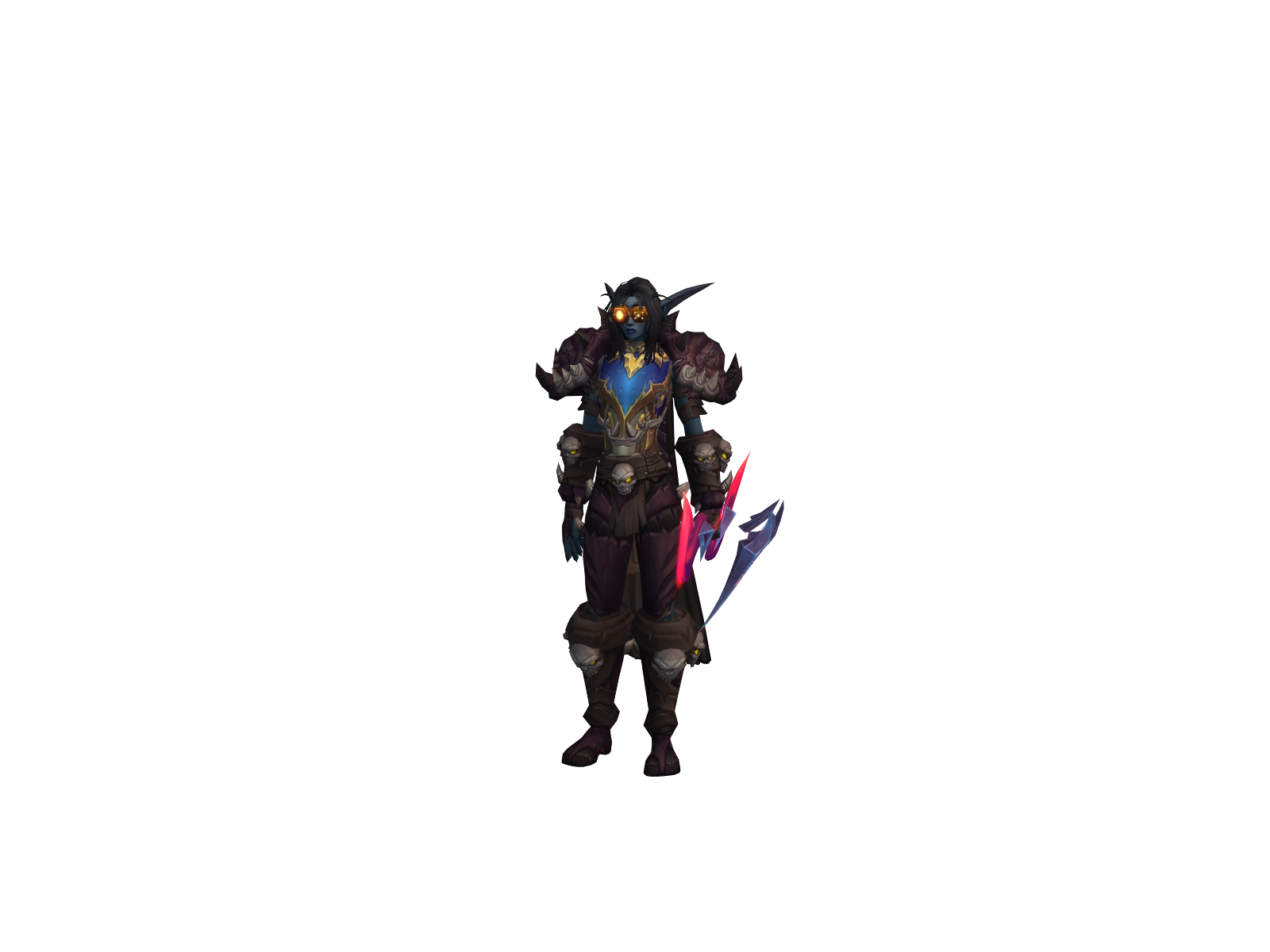 Shaktras 3D character render