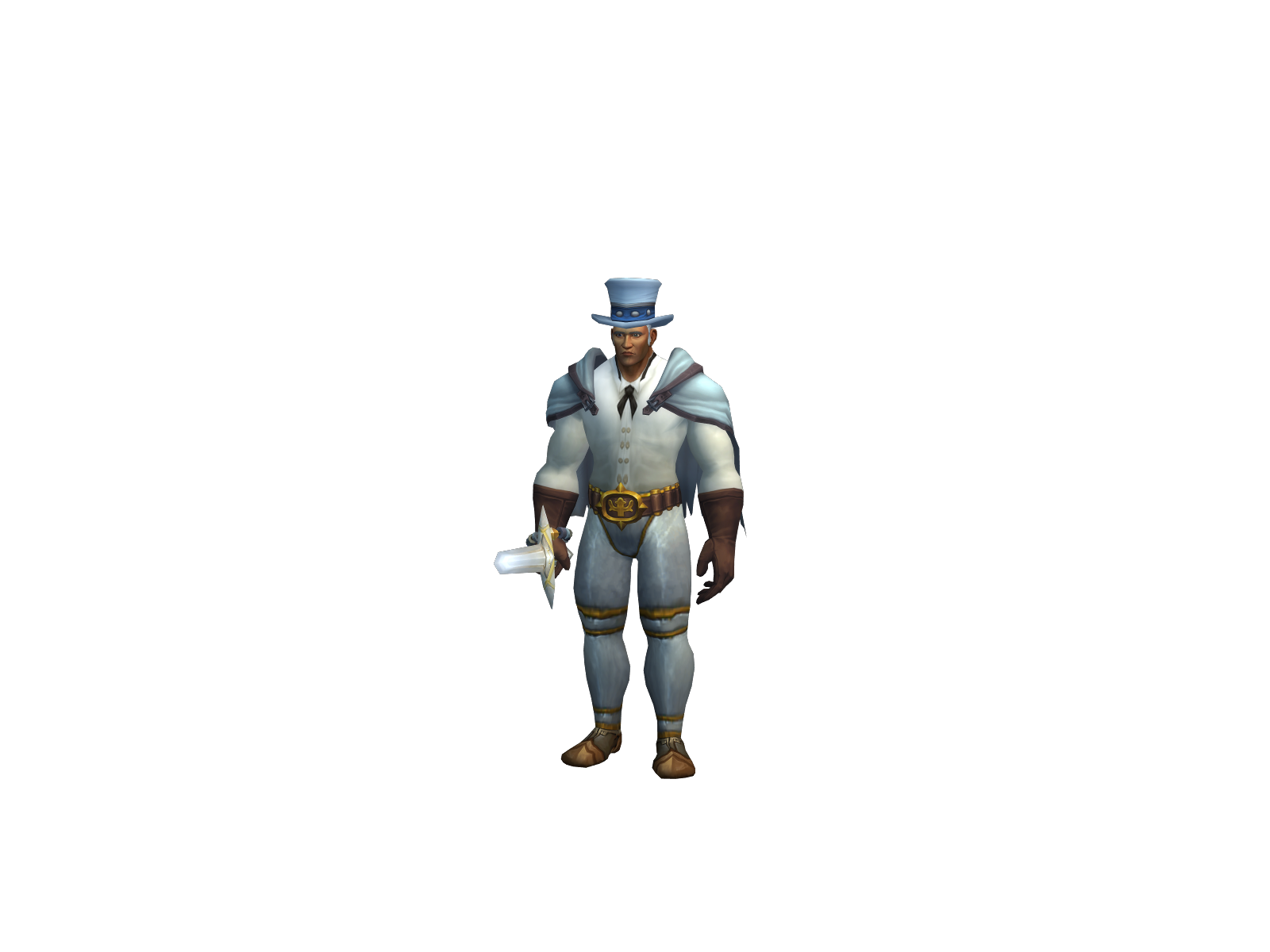 Manelve 3D character render