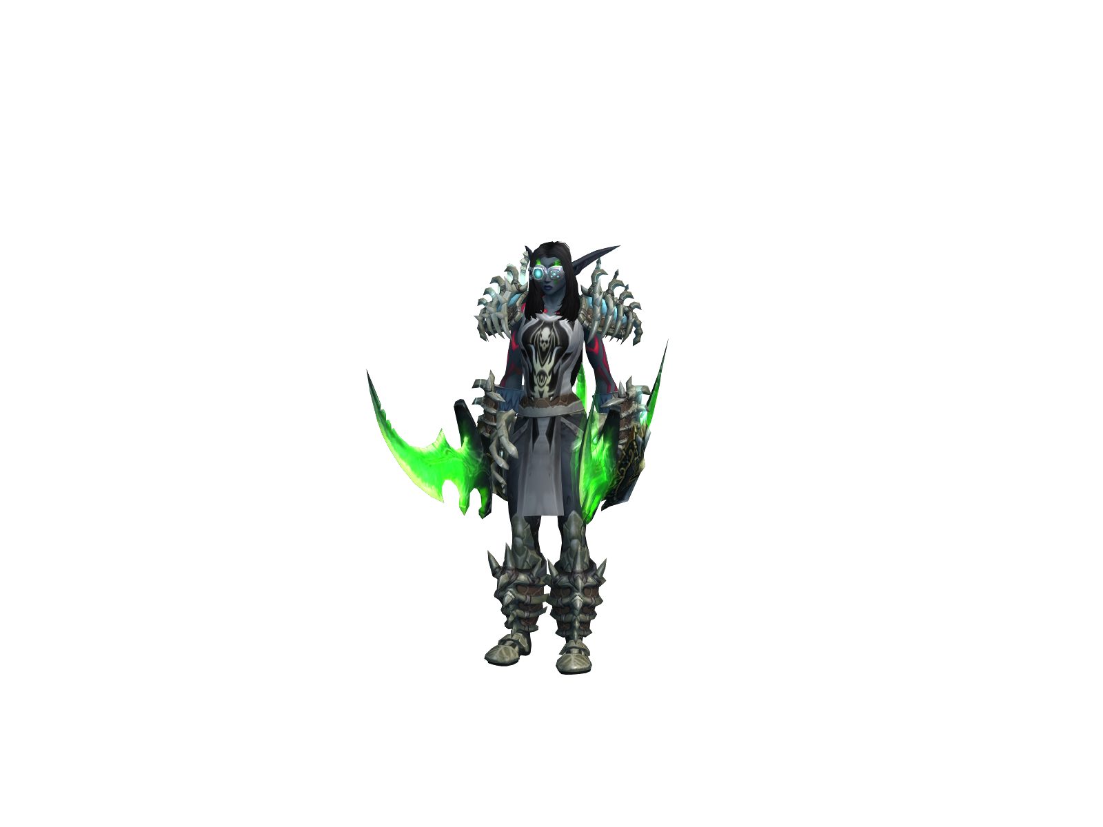 Queasy 3D character render