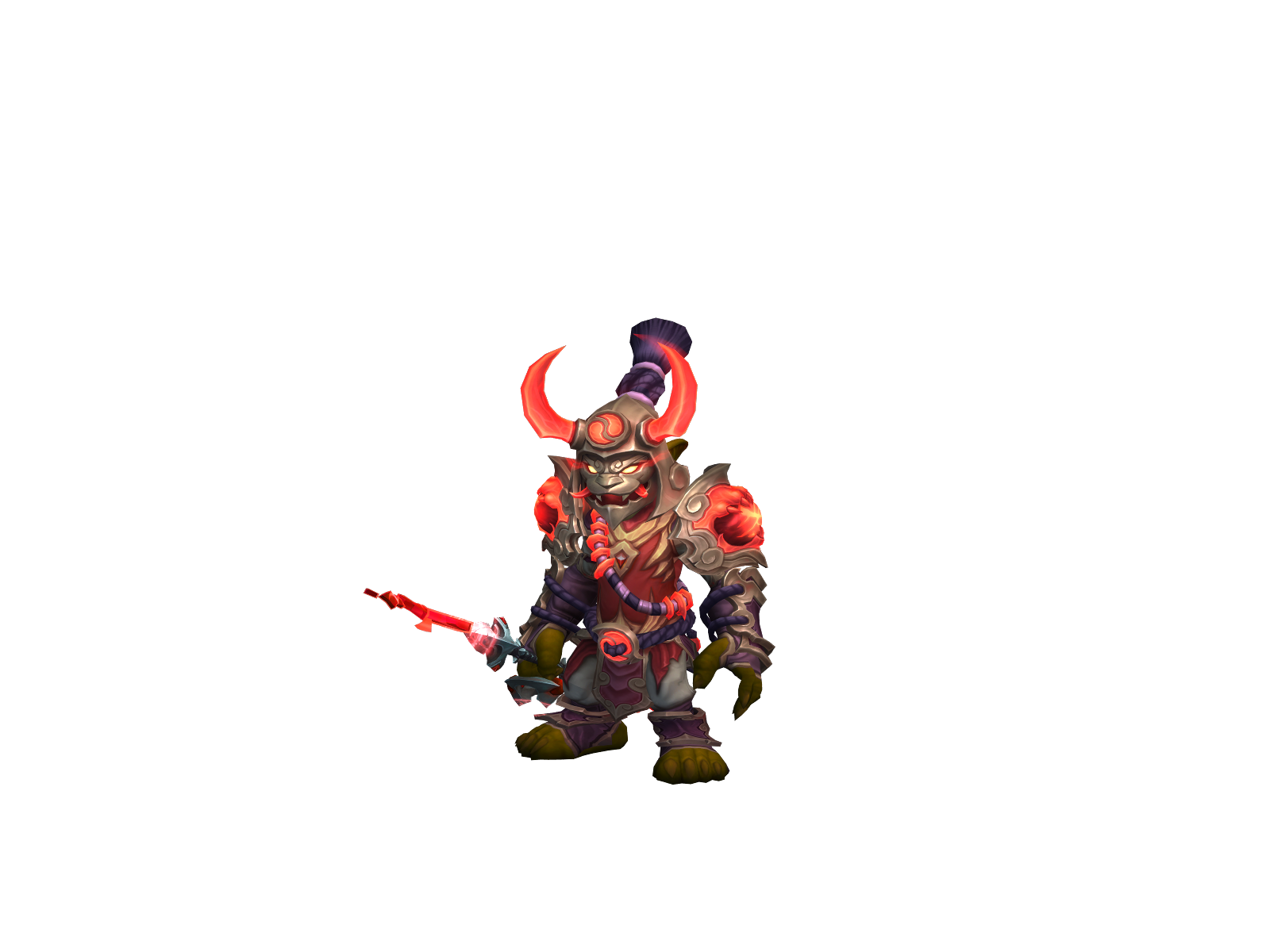 Peyö 3D character render