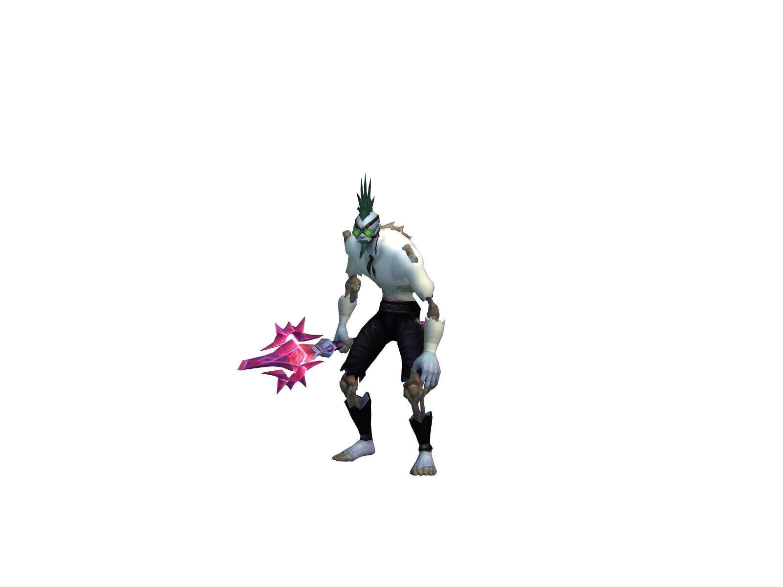 Skeletorr 3D character render