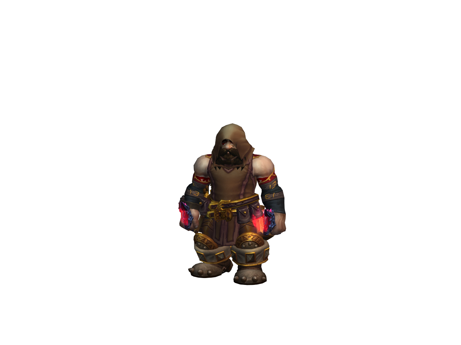 Baroux 3D character render