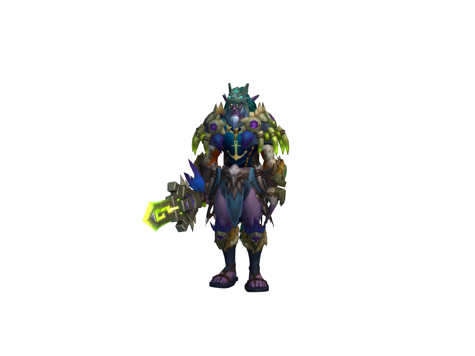 Lunaros 3D character render