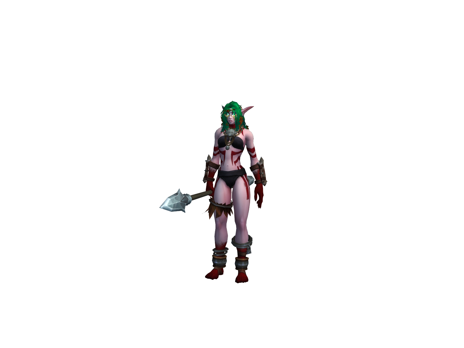 Luria 3D character render