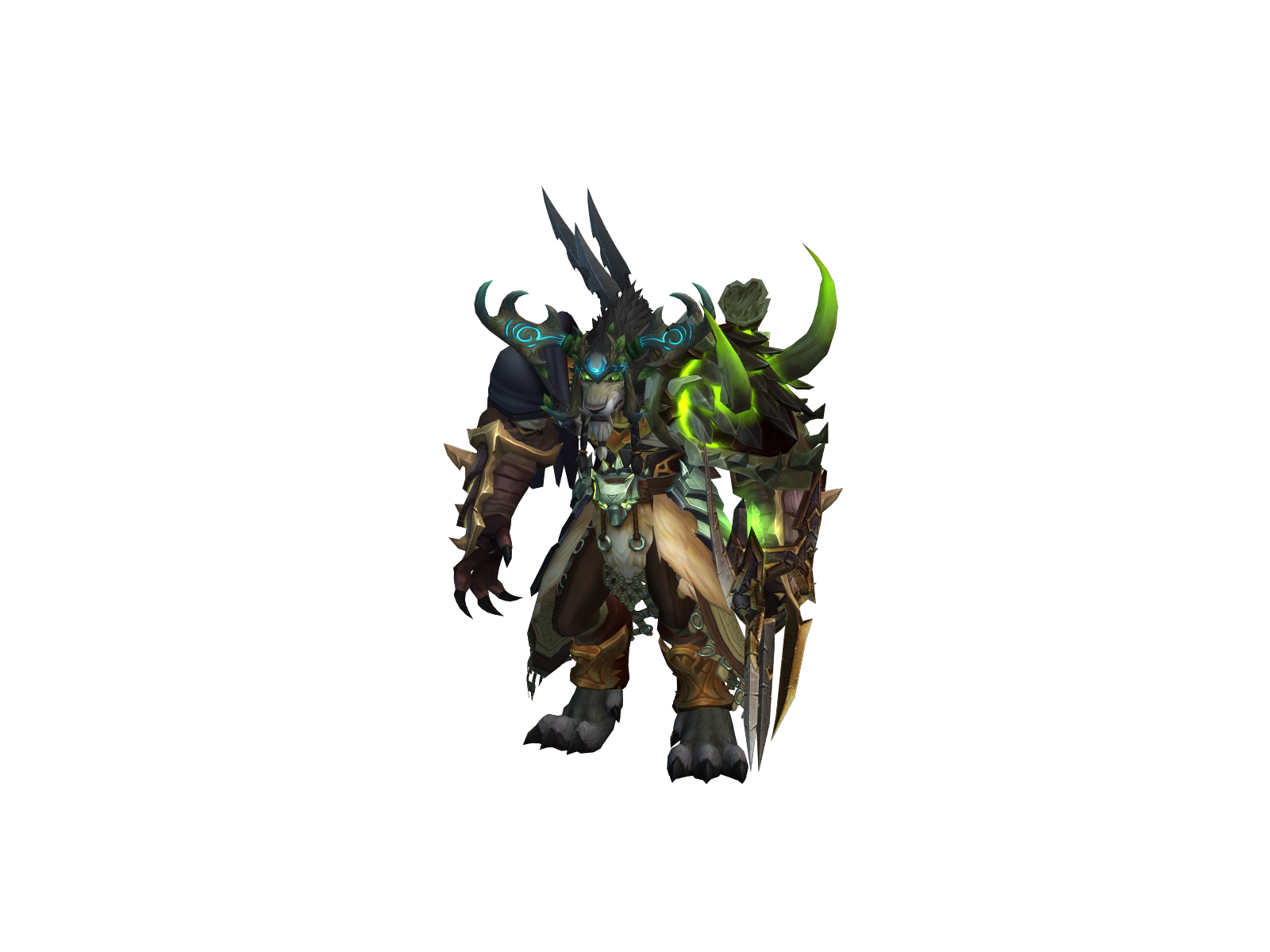Pooksy 3D character render