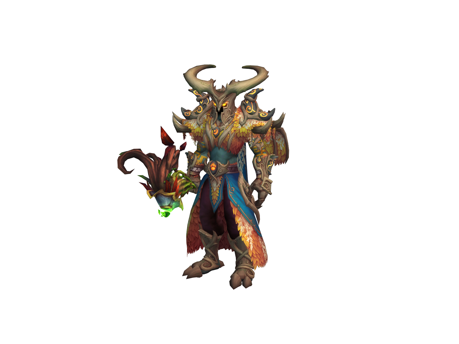 Asragrim 3D character render